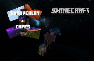 Skyoverlay & Capes Resource Pack (1.19) – MCPE/Bedrock