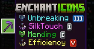 Enchant Icons Texture Pack (1.26+) – MCPE/Bedrock