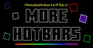 More Hotbars Texture Pack (1.21, 1.20) – MCPE/Bedrock
