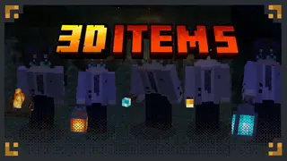 3D Items Texture Pack (26.x, 1.19) – MCPE/Bedrock