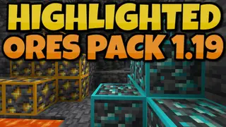 Ore Highlighter Texture Pack (1.26+, 1.21) – Ore Outline for Java/Bedrock