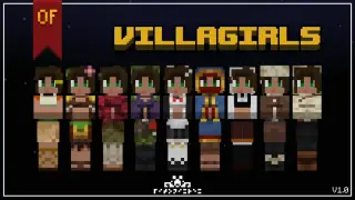 Villagirls Texture Pack (1.21.5) – Java/Bedrock