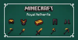 Royal Netherite Texture Pack (1.21.5) – Java/Bedrock
