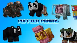 Puffier Pandas Texture Pack (1.19) – MCPE/Bedrock