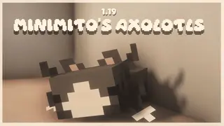Minimito's Axolotls Texture Pack (1.19) – MCPE/Bedrock