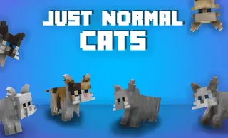 Just Normal Cats Texture Pack (1.19) – MCPE/Bedrock