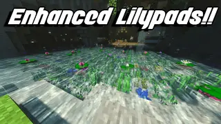 Enhanced Lilypads Texture Pack (1.19) – MCPE/Bedrock