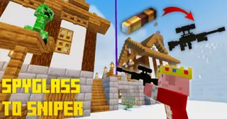Sniper Glass Texture Pack (1.19) – MCPE/Bedrock