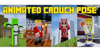Animated Crouch Texture Pack (1.19) – MCPE/Bedrock