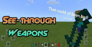 See-through & More Texture Pack (1.19) – MCPE/Bedrock
