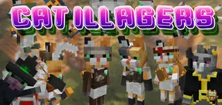 We Don't Scratch Texture Pack (1.19) – Cat Illagers