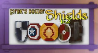 Çırak's Better Shields Texture Pack (1.19) – MCPE/Bedrock