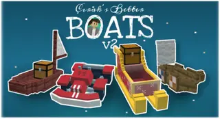 Çırak's Better Boats Texture Pack (1.19) – MCPE/Bedrock