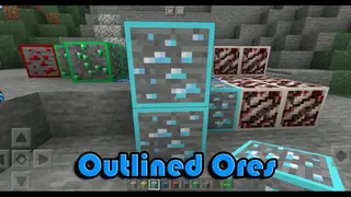 Outlined Ores Texture Pack (1.19) – MCPE/Bedrock