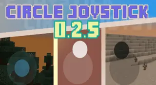 Circle Joystick Texture Pack (1.19) – MCPE/Bedrock