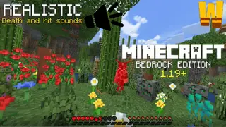 Realistic Death & Hit Sounds Resource Pack (1.19) – MCPE/Bedrock