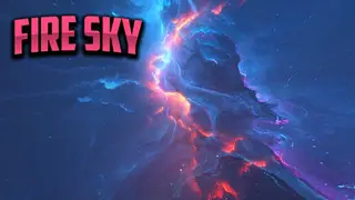 Fire Night Texture Pack (1.19) – MCPE/Bedrock Custom Sky