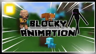Blocky Animation Texture Pack (1.19) – MCPE/Bedrock