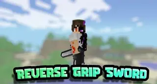 Reverse Grip Sword Texture Pack (1.19) – MCPE/Bedrock