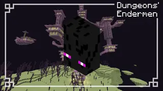 Dungeons' Enderman Texture Pack (1.21.1) – Java/Bedrock
