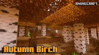 Autumn Birch Texture Pack (1.19) – MCPE/Bedrock
