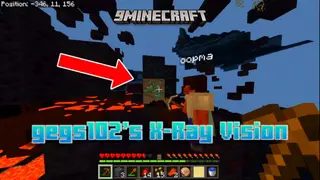 X-Ray Vision Texture Pack (1.26+) – MCPE/Bedrock