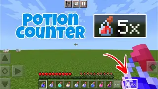 Potion Counter Texture Pack (1.19) – MCPE/Bedrock
