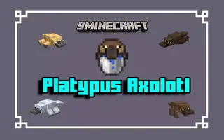 Platypus Axolotl Resource Pack (1.21.1) – Texture Pack