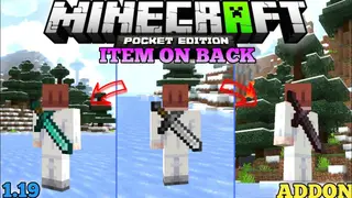 Item On Back Texture Pack (26.x, 1.19) – MCPE/Bedrock Back Tools