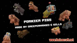 Porkier Pigs Pack (1.19) for Minecraft PE/Bedrock