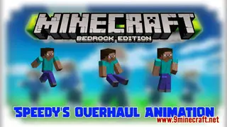 Speedy's Overhaul Animation Pack (1.26+) – MCPE/Bedrock