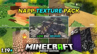 NAPP Texture Pack (1.19, 1.18) for MCPE/Bedrock Edition