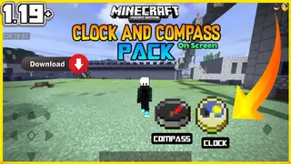 Onscreen Compass & Clock UI (1.19, 1.18)
