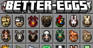 Better Eggs Texture Pack (1.21, 1.20) – MCPE/Bedrock