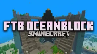 FTB OceanBlock Modpack (1.16.5) – Island-Based Modpacks