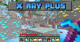 X-Ray+ Texture Pack (26.x, 1.21) – MCPE/Bedrock Bright XRay