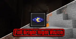 Full Bright Night Vision Pack (26.x, 1.21) – MCPE/Bedrock