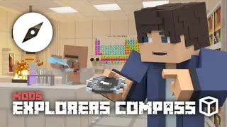 Explorer's Compass Mod (26.2, 1.20.1) – Locate Structures Anywhere in The World