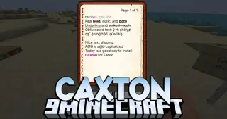 Caxton Mod (26.2, 1.20.1) – TrueType and OpenType Font Support