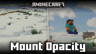 Mount Opacity Mod (26.2, 1.20.1) – Adjust The Opacity Of Rideable Mobs