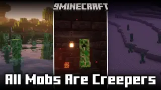All Mobs Are Creepers Mod (26.2, 1.20.1) – Converts All Mobs Into Creepers