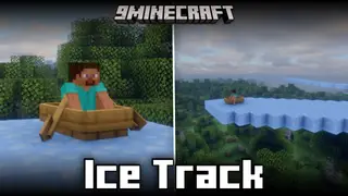 Ice Track Mod (26.2, 1.20.1) – Ride Boats To Generate Ice Tracks