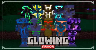 Glowing Armor Texture Pack (26.x, 1.21) – MCPE/Bedrock