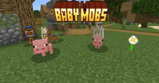 All Mobs Are Babies Texture Pack (1.21, 1.20) – MCPE/Bedrock