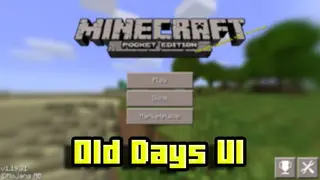 VDX: Old Days UI Pack (1.26+, 1.21) – MCPE/Bedrock