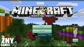 Sweet and Candy GUI Pack (26.x, 1.21) – MCPE/Bedrock
