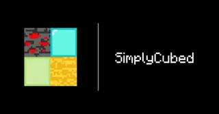 Simply Cubed Texture Pack (1.26+) – MCPE/Bedrock