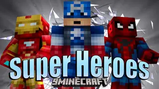 Super Heroes Skin Pack (26.x, 1.21) – Play As Famous Marvel Heroes In Minecraft