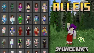 Alleis Skin Pack (26.x, 1.21) – Equip 138 Custom 4D, Anime, And Hive Character