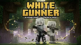 White Gunner Skin Pack (26.x, 1.21) – MCPE/Bedrock